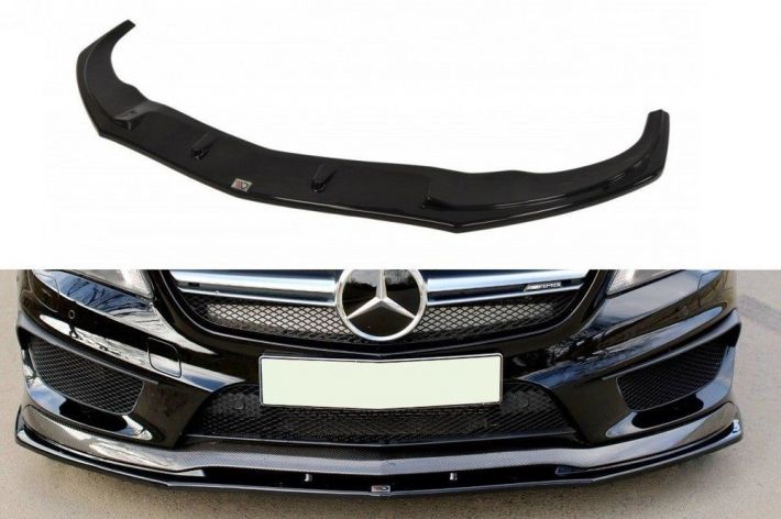 SPLITTER FRONTALE V.2 MERCEDES CLA 45 AMG C117 (PREFACELIFT) MAXTON DESIGN