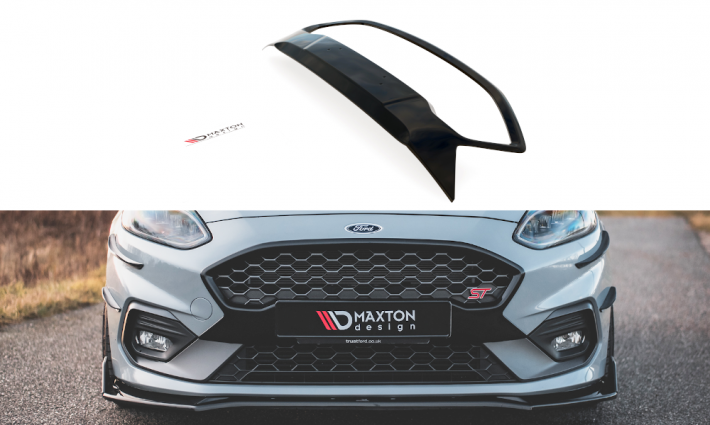 CORNICE GRIGLIA ANTERIORE FORD FIESTA VII (17->) ST / ST-LINE NERO LUCIDO MAXTON DESIGN